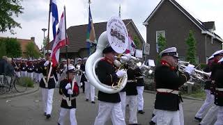 Optocht Schutterij Wilhelmina Hingen-Echt 19 mei 2019 (compleet)