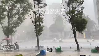 重庆人工降雨，打下来狂风暴雨，出现8级大风，市民说这也太大了