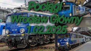 Pociągi Wrocław Główny 1.02.2025