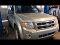 How to diagnose a NO START problem on 2008 - 2012 FORD Escape. P1