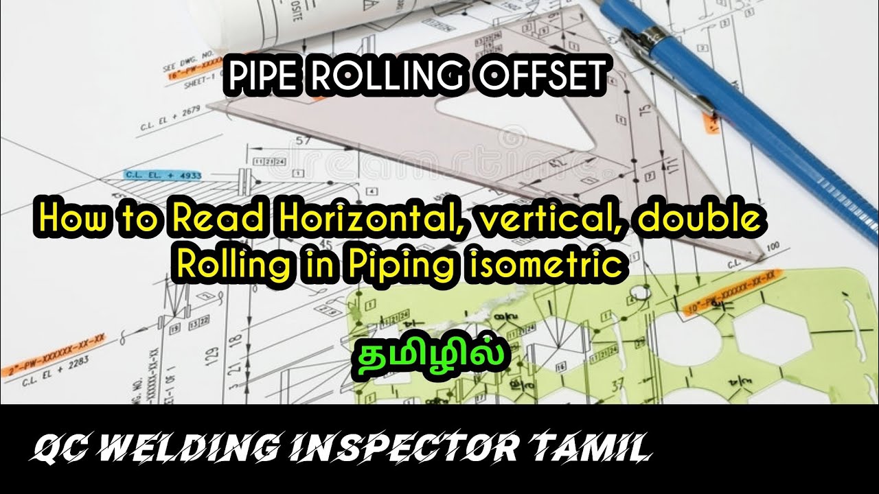 How To Read Pipe Rolling Offset | Double Rolling Calculation | Elbow ...