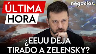 ÚLTIMA HORA | ¿EEUU deja tirado a Zelensky?: “Ucrania no puede ser aceptada en la OTAN con Biden”