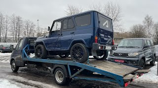 Пневма на газель. Купил взорванный мерседес.