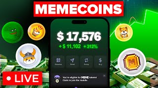 LIVE TRADING 100X MEME COINS! $JellyJelly | $TRUMP $VINE $FAFO 10000x !  Live From The Trenches #12