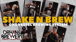 Shake n Brew One Vessel Beer Brewing System - Homebrewing Experiment