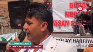 SİVAS MERKEZ OVACIK KÖYÜ BAL YOĞURT KUŞBURNU FESTİVALİ VİZYON 58 TV