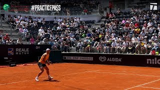 Rafael Nadal Full Practice Rome 2024 | Practice Pass