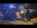 f550 plowing with fisher snow plow