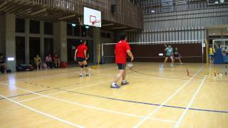 20131013孚瑪FUMA Badminton WD美慧+舒羽VS妤芬+樂捷