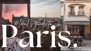 BEST THINGS TO DO IN PARIS 🥐🇫🇷// 2 day itinerary, hidden gems, top attractions, vlog