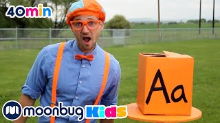 Learn the Alphabet with ABC Boxes | @Blippi  Kids Learn! | Sing Along