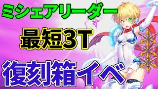 【対魔忍RPG】ミシェアリーダーで3T周回！！！【復刻箱イベ】