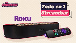 ¡Roku Streambar TODO incluido!