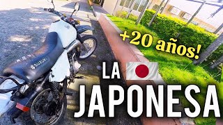 SUZUKI Ts 185, MOTO 2 Tiempos JAPONESA Prueba de manejo y Prueba de conducción.