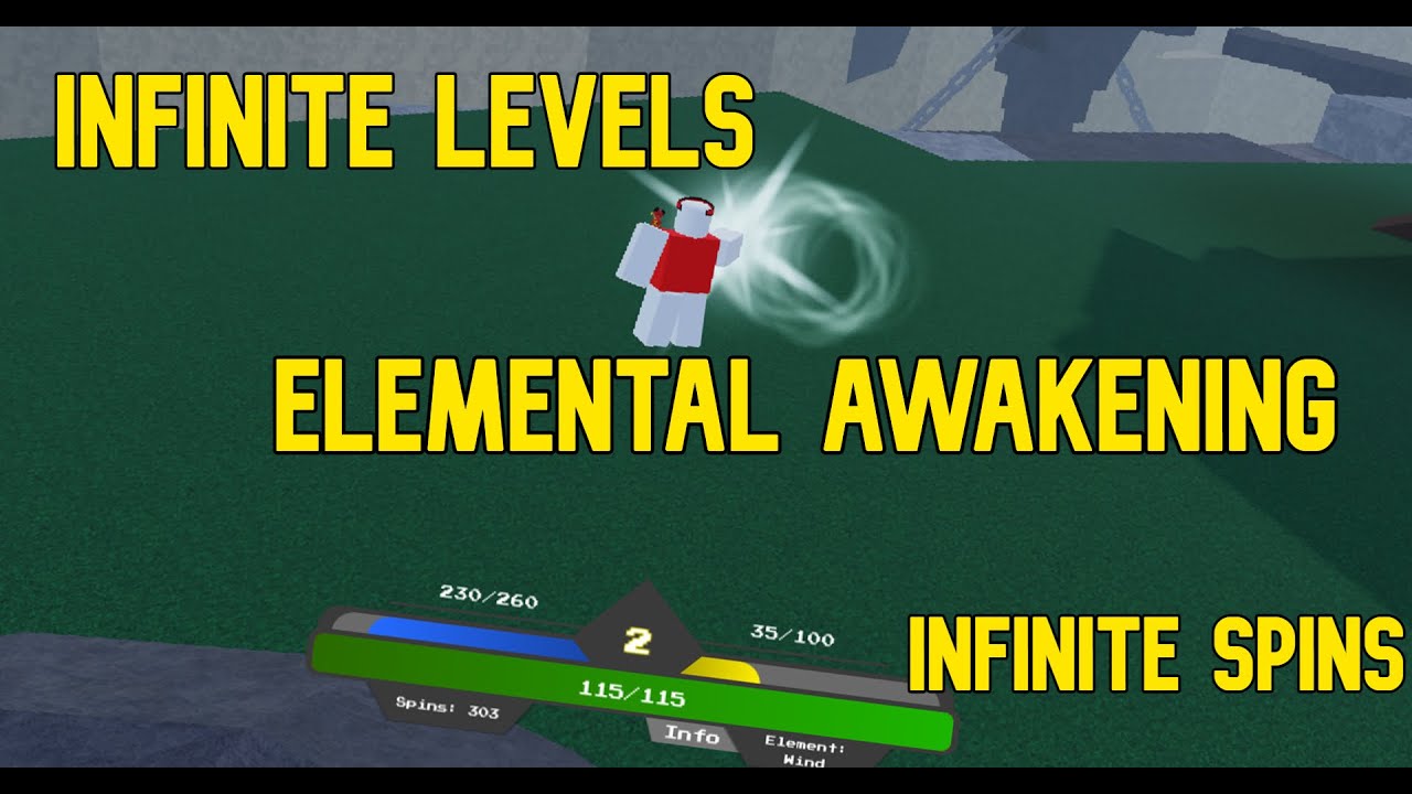 Elemental Awakening Script | Infinite Levels | Infinite SPINS - YouTube