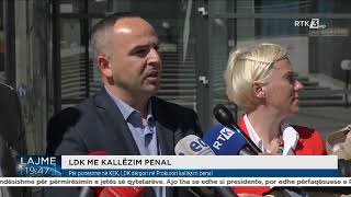 LDK ME KALLËZIM PENAL