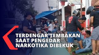 Terdengar 4 Kali Suara Tembakan saat Penangkapan Pengedar Narkotika di Jalan