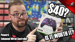 Xbox Series X/S PowerA Enhanced Wired Controller - Is It Worth $40? - Red Bandana Gaming