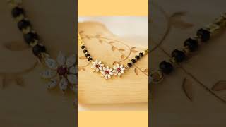 22k Tanishq gold diamond mangalsutra designs❤️ for karwa chauth | Gold- Diamond mangalsutra 💕❤️