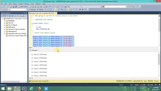 How to replace values in sql table in sql server SQL SERVER TUTORIAL
