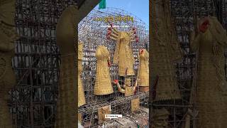 World’s Biggest Durga Maa Idol at Sodepur Sahid Colony 2024 | Must-See Durga Puja!#shorts #durgapuja