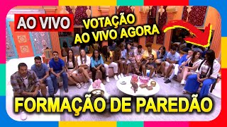 🟩 BBB 25: 8ª Formação de Paredão AO VIVO - Big Brother Brasil 25 - 09/03/2025 #BBB25 AO VIVO