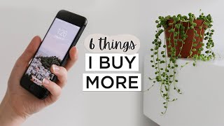 6 Things I Buy MORE As A MINIMALIST
