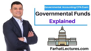 Governmental Funds Explained.  CPA Exam Governmental Accounting