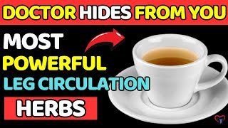 The #1 Most POWERFUL LEG CIRCULATION HERBS! Doctor Hides from You!