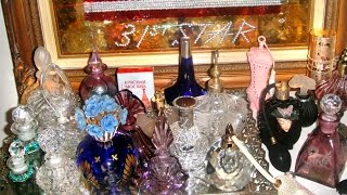 Винтажный парфюм хрустальные флаконы, моя коллекция. Vintage perfume. София Голдберг