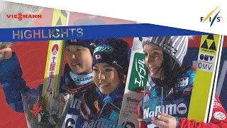Highlights | Takanashi sweeps Lillehammer stage | FIS Ski Jumping