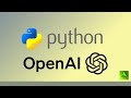 Using the OpenAI API with Python