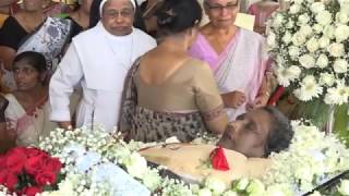 Funeral Lillikutty Mathew Pachilamackal Uzhavoor