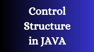 What is Control Structure in java? #control #structure #loop #conditional @simanstudies