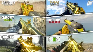 Evolution of GOLD CAMO in Call of Duty