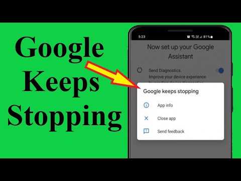 How to Fix “Google Keeps Stopping” Error on Android