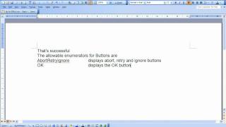 VB 2008 MessageBox Show Tutorial