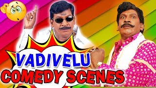 Vadivellu Comedy Scenes | Hindi Dubbed Comedy Scenes | Kanchana Returns, Sura, Main Hoon Bodyguard