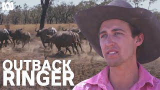 Most dangerous bull catching moments | Outback Ringer