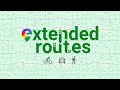 Plan Longer Routes with Google Maps Extended Routes - perfect for motorbikers and cyclists