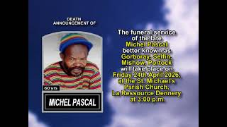 Michel Pascal ~ Short Obituary
