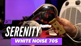 Relax with the Melody of the Past: Vintage Stove and Hairdryer from the 70s - Historical ASMR