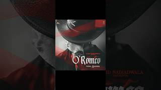 O’ ROMEO (Announcement Poster) | Shahid Kapoor, Triptii Dimri | Sajid Nadiadwala | Vishal Bhardwaj