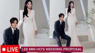 The sweetest WEDDING PROPOSAL OF LEE MIN HO to SONG HYE KYO!