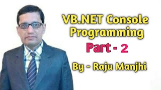 vb.net console programming(variable)