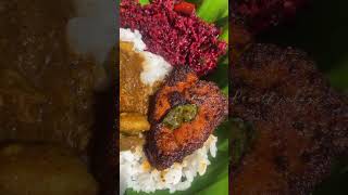Kerala special traditional food 🤤🤤 | Follow #lunchtime #oonu #keralafood #thaninad