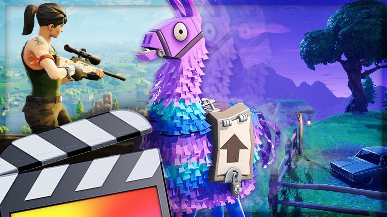 How To Make A Fortnite Transition Final Cut Pro X Tutorial Youtube