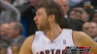 Bargnani Big Dunk vs Wolves