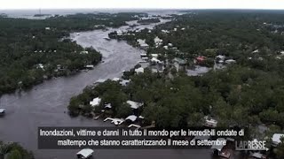 Maltempo, nel mese di settembre alluvioni in tutto il mondo