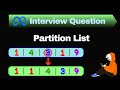 Partition List | LeetCode 86 | Linked List | Python Solution